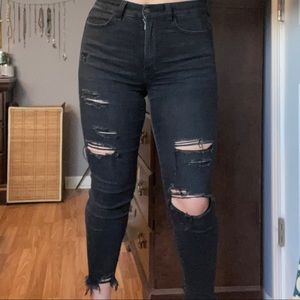 High Rise Jegging Crop